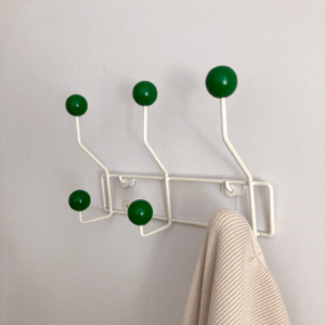 Modern Dot Wall Hook Rack - Metal Coat Organizer
