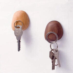 Strong Magnetic Key Hooks - Compact Entryway Organizer