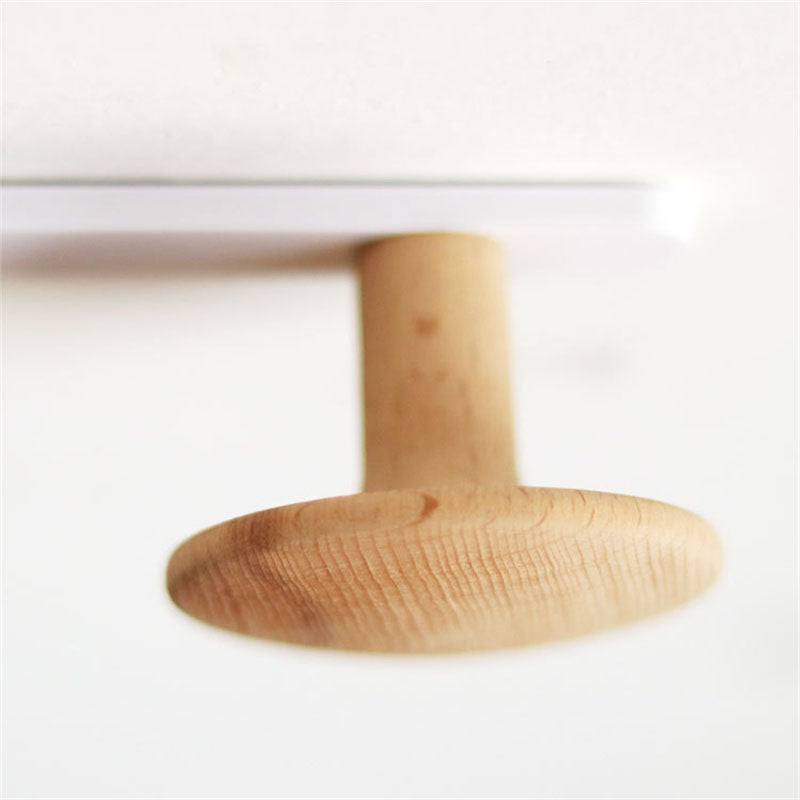 Pin Dot Wood Wall Hooks - Minimal Coat & Key Hangers - Image 8