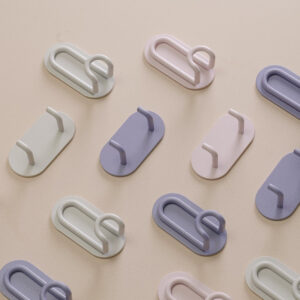 Pastel No-Drill Wall Hook - Self-Adhesive Storage Hanger